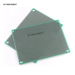 1pcs PCB Prototype Board Circuit Protoboard Universal Stripboard Prototyping Veroboard 6X8 cm 60x80mm Pitch 1.27mm Double Side