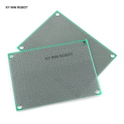 1pcs PCB Prototype Board Circuit Protoboard Universal Stripboard Prototyping Veroboard 6X8 cm 60x80mm Pitch 1.27mm Double Side