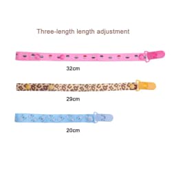 Pacifier Chain Dummy Clip Baby Pacifier Clip Nipple Holder For Nipples Children Pacifier Clips Teether Anti-drop Rope