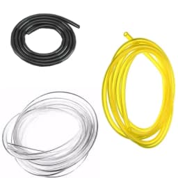 1m 2x3.5/2.4x4.8/2.5x5/3x5/3x6mm Petrol Fuel Gas Line Pipe Hose Petrol Line Oil Gas Resistant for Trimmer Chainsaw Saw Blower