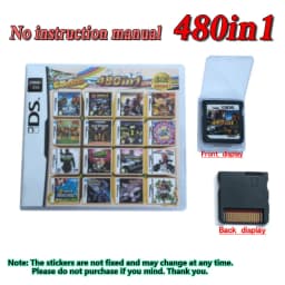 4300in1 23in1 Compilation DS NDS 3DS NDSL Game Cartridge Card Video Game Handheld Player Game Card (R4 card) 208in1/502in1...