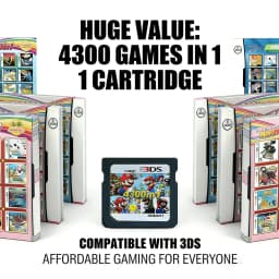 4300in1 23in1 Compilation DS NDS 3DS NDSL Game Cartridge Card Video Game Handheld Player Game Card (R4 card) 208in1/502in1...