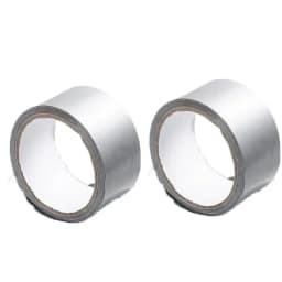 10m Thick Industrial Tape (Silver-Gray) - Single-Sided, Waterproof/Windproof, Wear-Resistant for Repair & Bundle Tasks