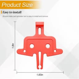 Bicycle Spacer Disc Spacer Bicycle Hydraulic Disc Brake Pads Spacer For MTB Bicycle Brake System Bicycle Repair Tools
