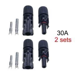 YuXi 1/2 Sets 1000V 30A 45A Solar Photovoltaic Connector Male Female Solar Panel MC-4 Waterproof Plug PV Modules