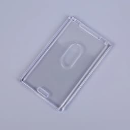 1PCS Card Cover Case Badge Holder Transparent AcrylicFactory Company Office Staff Employee's ID Name Tag Pass Bus Card Sleeve