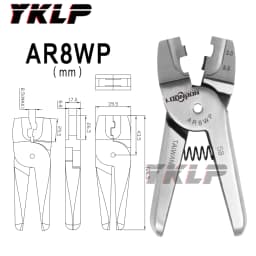 Air Scissors Shears Cutter Head Nipper Pneumatic Crimping Pliers Tool Part for Terminal AR8WP A8WP3 A8WP F9P FD9P S7P HS-30 Body