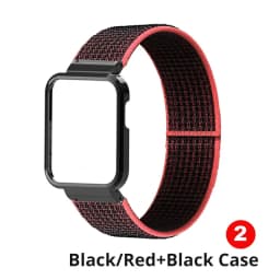 Nylon Strap for Redmi Watch 2 Lite Band for Mi Watch Lite/ POCO Watch Strap Bracelet Metal Case Protector Cover Nylon Wristband