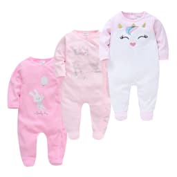 5pcs Honeyzone Winter Toddler Animal Footies New Born Baby Clothes Set Soft Breathable Pyjama Ubranka Dla Niemowlat Clothing Set