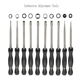 Carburetor carb Adjusting hand Tool Pac Man Double D Hexagon Hex Socket Screwdriver Driver Chainsaw Speed Adjustment Repair Tool
