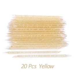 20/50/100 Pcs/Lot Crystal Nail Stick Double Side Cuticle Pusher Remover Tools Reusable Colorful Stick Nail Art Care Manicure Set
