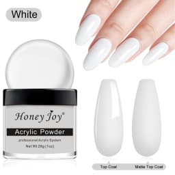 28g/Box Acrylic Powder Professional White Clear Red Nude Acrylic Nail French Manicure Powder for Acrylic Nail Extension