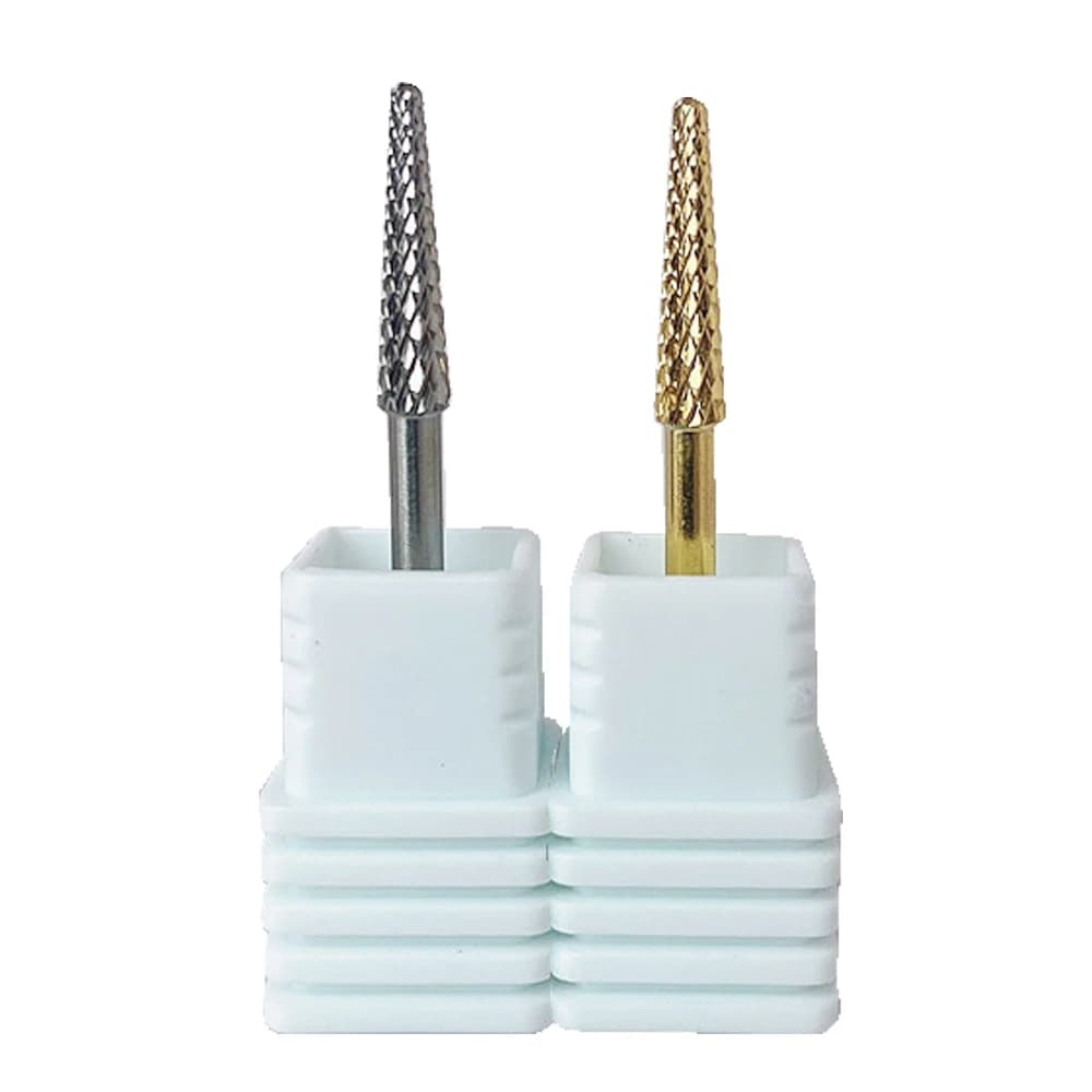 Professional Solid Tungsten Carbide Nail Drill Bit for Underside Cutting Polishing Electric File Manicure Pedicure Tool