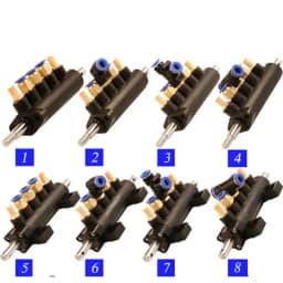 Hot Air Control Five Way Foot Pedal Valve Wheel Repairing Tool Tire Changer Machine