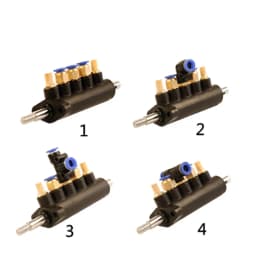 Hot Air Control Five Way Foot Pedal Valve Wheel Repairing Tool Tire Changer Machine