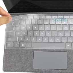 Keyboard Cover for Microsoft Surface Pro 13 12 11 10 9 7 8 7+ 6 5 4 3 X Studio GO 2 Book 3 RT Silicone Protector Skin Case