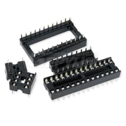 10PCS IC socket square hole Narrow Wide DIP6 DIP8 DIP14 DIP16 DIP18 DIP20 DIP24 DIP28 6PIN 8PIN 14PIN 16PIN 18PIN 20PIN 24PIN