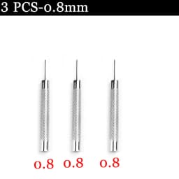 Watch Strap Link Punch Pin Stick Watch Band Bracelet Remover Bar Hammer Punch Thimble Watch Repair Tool Adjust Punching Needle