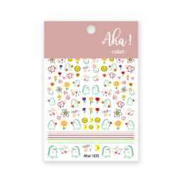 3D Yellow Smile Nail Art Stickers Nail Decals for Nails Smile Face Manicure Japanese Design DIY Cute Nail Decals Accessories