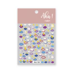 3D Yellow Smile Nail Art Stickers Nail Decals for Nails Smile Face Manicure Japanese Design DIY Cute Nail Decals Accessories