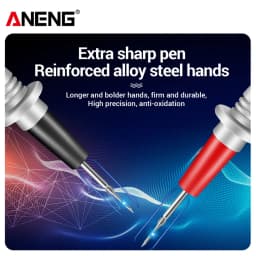 Universal Silicone wire Probe 20A 1000V Test Leads Pin for Digital Multimeter For Vichy For FLUKENeedle Tip Multi Meter Tester
