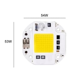 Welding Free 100W 70W 50W High Power COB LED Chip for Spotlight Floodlight 220V 110V Integrated Light Beads Aluminum White Warm