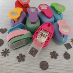 18mm Square 2.5cm Wave Circle Balloon Craft Scrapbooking Machine School Paper Cutting Cutter Puncher Eva Hole Punch Embossing