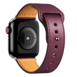 Leather band For Apple watch strap Ultra 2 49mm 44mm 40mm 38mm/42mm wrist bracelet for iWatch series 10 9 8 7 4 5 6 se 41mm/45mm