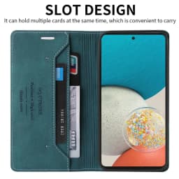Wallet Anti-theft Magnetic Flip Leather Case For Samsung Galaxy A07 A16 A17 A26 A27 A36 A37 A56 A57 S26 Ultra S26 Plus S25 FE