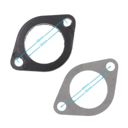 1 Set 25mm 26mm PZ26 PZ27 PZ30 Carburetor Intake Manifold Spacer Gasket for ATV Go Kart Dirt Pit Bike