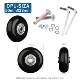 Suitcase Replacement Universal Convenient Wheel Accessories Wheel Aircraft Silent Wheel Maintenance And Maintenance Shock-Absorb