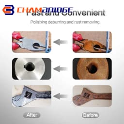 50mm R-Type Quick Change Discs Set 2 Inch Zirconia Sanding Discs with 1/4" Holder for Die Grinder Rust Paint Removal Accessories