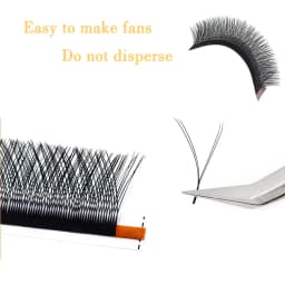 FAIRYTIS 12 Rows YY Shape C D CC DD Curl Individual Eyelash Extensions Hand Made Soft Natural False Eyelashes Extension Y Lashes