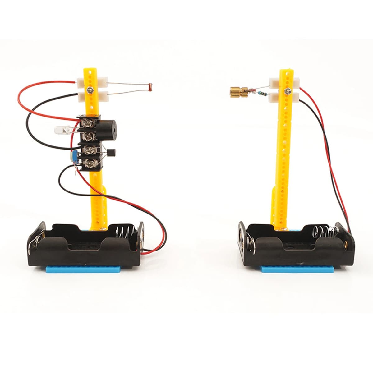 DIY Kits Infrared Laser Line Aimed Shoot Anti-theft Alarm Module Science Experiment Electronic Production Project STEM Kit Suite