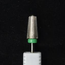 5-in-1 Silver Tungsten Carbide Nail Drill Bit Multifunction Round Milling Cutter for Left and Right Hand Manicure Pedicure