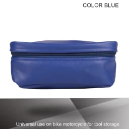 Off Road Motorcycle Rear Tool Bag Tail Kit Storage PU Leather Waterproof Durable For Honda CRF150 250 CRF450 XR250R XR350R XR600