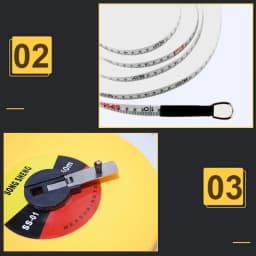 10/15/20/30/50M Tapemeasure Circular Glass Fiber Leather Tapemeasure Carpentermetricmeasuringmeter Tapemeasure Tools