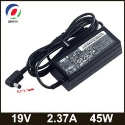19V 2.37A 5.5*1.7MM 45W Laptop Adapter Charger For Acer Aspire 3 A314-31 A515-51-3509 E5-573-516D Series Notebook Power Supply