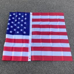 Aerxemrbrae 60*90cm 150x90cm US Banner High Quality Double Sided Printed Polyester American Flag Grommets USA Flag