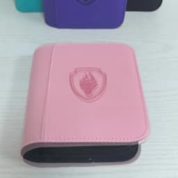 Waterproof PU Leather Side Load Zipper Card Binder 32 Slots Trading Card Album for 3'×4' Cards, Ideal for TCG, Game/Sport Cards