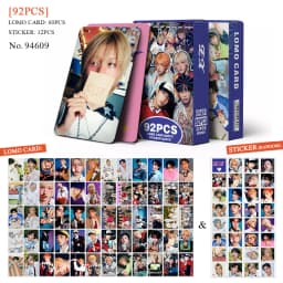 124PCS P1Harmony UNIQUE Photocards Lomo Cards Set Photocards Photo Lomo Cards Fans Collection Printed Cards