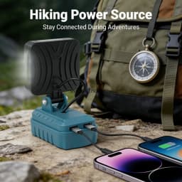 For Makita 14.4V-18V Li-ion Battery Lantern Outdoor Flashlight 4 inch Cordless LED Work Light Camping Lamp Emergency Lighting