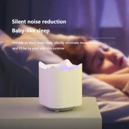 Lenovo Electric Shock Mosquito Killer UV Light USB Mute Trap Flies Bug Zapper Lamp Camping Anti Mosquito for Home Bedroom 2026