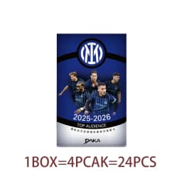 2025-2026 Daka Messi Yamal Mbappe Football Collection Card Real Madrid Barcelona Manchester Juventus Ale Milano Star Player Card