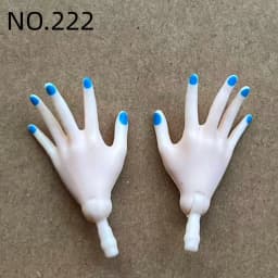 Monster Doll Replacement Parts Set DIY Doll Dressing Accessories Includes Hands Feet Legs Elbows for Personality Doll Making