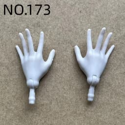 Monster Doll Replacement Parts Set DIY Doll Dressing Accessories Includes Hands Feet Legs Elbows for Personality Doll Making
