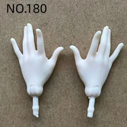Monster Doll Replacement Parts Set DIY Doll Dressing Accessories Includes Hands Feet Legs Elbows for Personality Doll Making