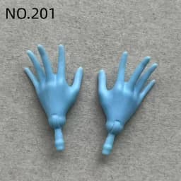 Monster Doll Replacement Parts Set DIY Doll Dressing Accessories Includes Hands Feet Legs Elbows for Personality Doll Making