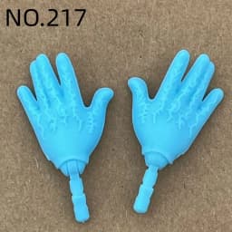 Monster Doll Replacement Parts Set DIY Doll Dressing Accessories Includes Hands Feet Legs Elbows for Personality Doll Making