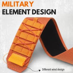 20 22mm Camouflage Nylon Strap for Samsung Galaxy Watch 7 6 5 4 40/44mm 6Classic 5Pro Bracelet for Huawei GT6/5/4 6/5/4Pro Band
